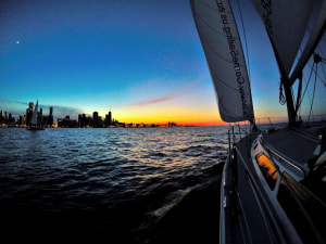 Sunset Sail in Chicago